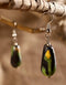 Drop Bead Earrings (Black)